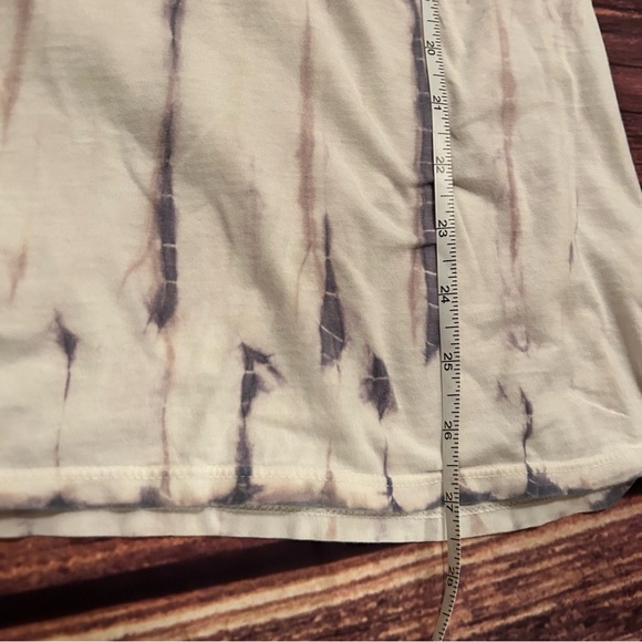 Women’s J Jill Pure Jill Tye Die 3/4 Sleeve Tshirt Size XL Purple - Picture 3 of 6